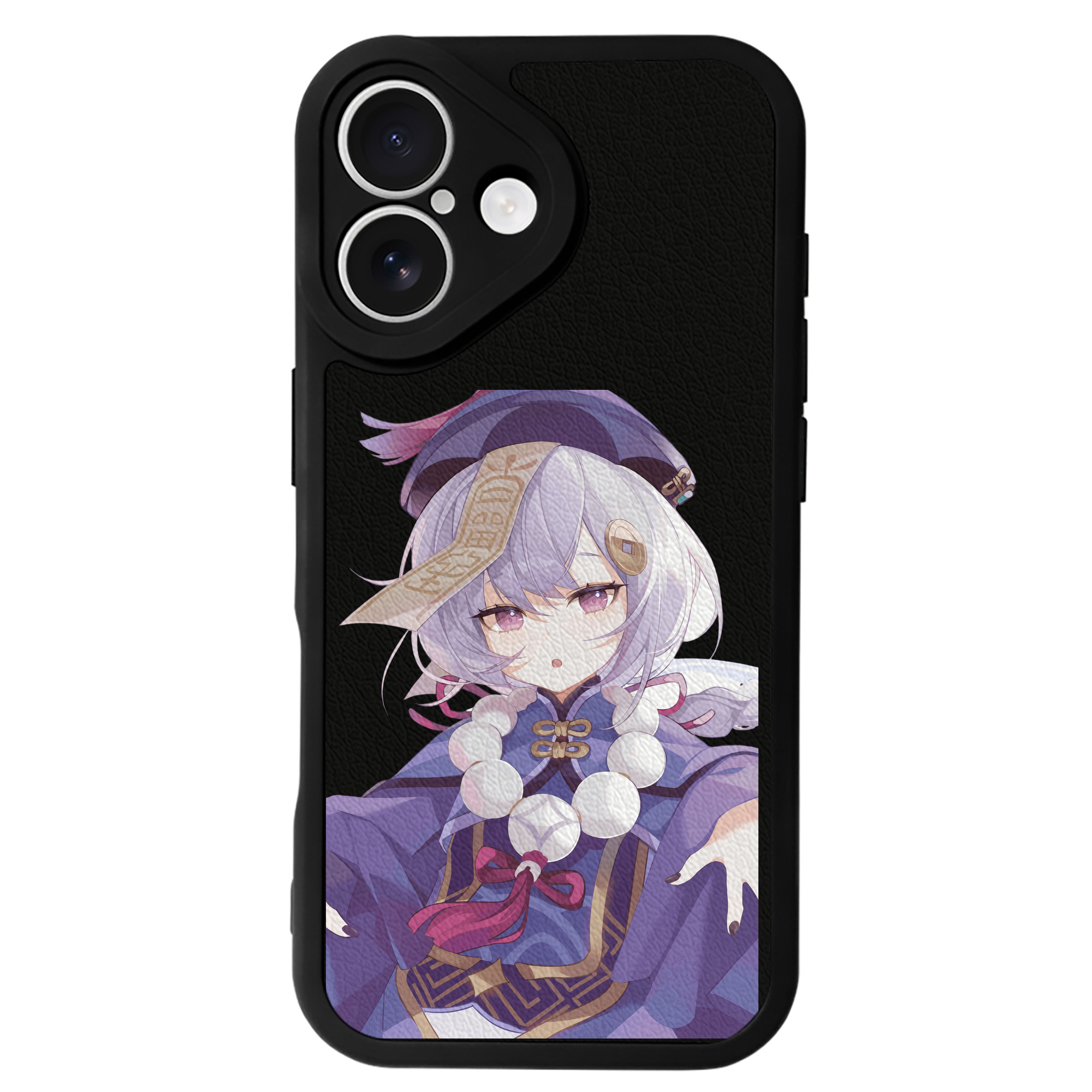 げんし神 七七 なな  genshin Nana 【iPhone 16シリーズ対応】シリコンスマホケース（レザー調） 材質：シリコン